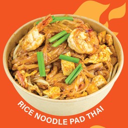 Rice Noodle Pad-Thai ผัดไทยเส้นจันทร์