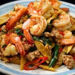 ผัดพริกแกงทะเล -เป็นกับข้าว