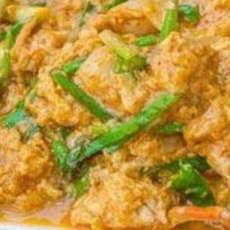 ทะเลผัดผงกะหรี่ -เป็นกับข้าว