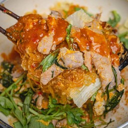 สุกี้หมูแห้ง