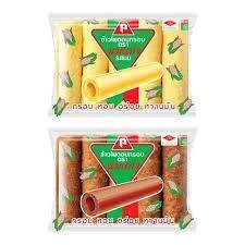 ขนมข้าวโพดอบกรอบ รสนม