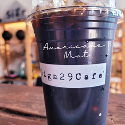 ☘️ Americano Mint  เย็น