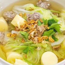 ต้มจืดเต้าหู้หมูสับ