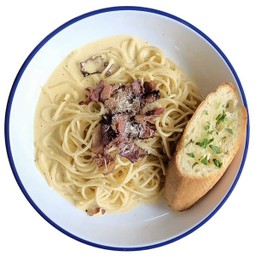 P3 Spaghetti Carbonara สปาเก็ตตี้คาโบนาร่า