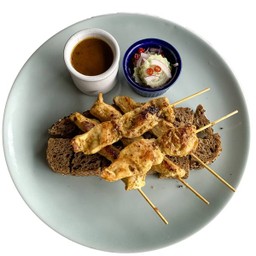 A3 สะเต๊ะไก่ Chicken Satay