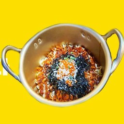 มาม่าเกาหลี สาหร่ายไข่กุ้ง