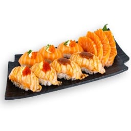 ALC-J002 Salmon Sashimi + Sushi Mori