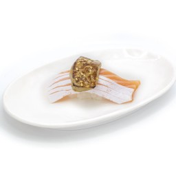 ALC-E001 Belly Salmon Top Foiegras Sushi