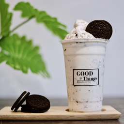 - นมสดโอริโอ้ปั่น