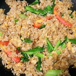 ข้าวผัด+ไข่ (โบราณ) มังสวิรัติทานได้