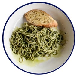 P4 Spaghetti Pesto สปาเก็ตตี้เพสโต้