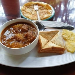 โรตี-มัสมั่นไก่