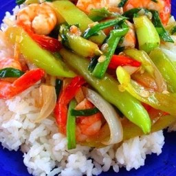 ข้าวพริกสดทะเล