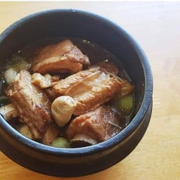 ซี่โครงหมู ทเวจี คาลบี้ จิม