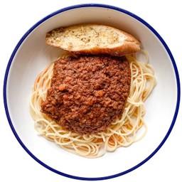 P1 Spaghetti Bolognese สปาเก็ตตี้ซอสเนื้อ