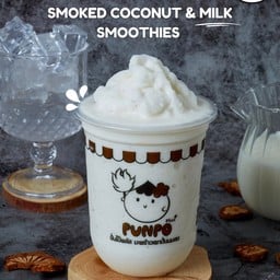 ปั่นโป๋มะพร้าวปั่นนมสด(Punpo) ร้านยาปลาวาฬ