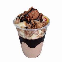 ช็อกโกแล็ตนมสดปังเย็น (แก้วโอ่ง=32oz)