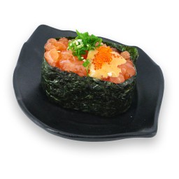 ALC-F011 Negi Salmon Gunkan