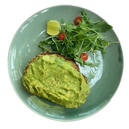 B12 ขนมปังหน้าอโวคาโด้ Avocado on Toast