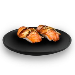 ALC-H013 Double Salmon Top Unagi Sushi