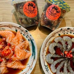 แซลมอน กุ้ง ดอง By GooDongAeng ใหญ่