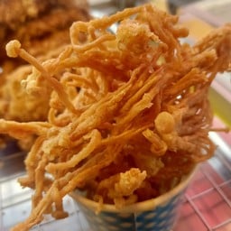 เห็ดเข็มทองทอด