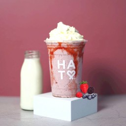 นมฮอกไกโด มิกซ์เบอรี่ ปั่น