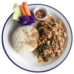 T7 ผัดกระเพรา Pad Kra-Pao