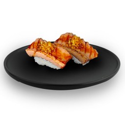 ALC-H010 Double Salmon Nitsuke Sushi