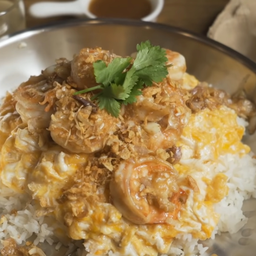 ทอดกระเทียมไข่ข้น