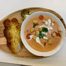 C13 ซุปครีมมะเขือเทศ Tomato Cream soup