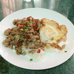 หมูสับคั่วพริกเกลือ