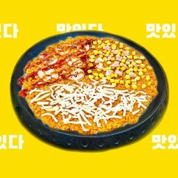 ข้าวกุ้งเด้งคอนชีสส