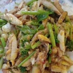 ข้าวเนื้อปูผัดผงกะหรี่