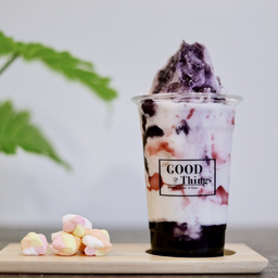 - บลูเบอร์รี่โยเกิร์ตปั่น