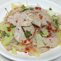 Spicy Glass Noodle Salad With Vietnamese Sausage