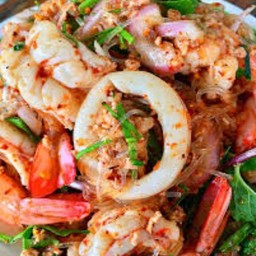 ลาบวุ้นเส้นทะเลซีฟู้ด