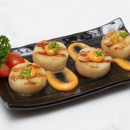 หอยเชลล์อะบุริ Hotate (Scallop) Aburi