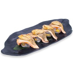 ALC-K002 Nitsuke Salmon Top Foiegras Roll
