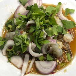 ยำกุ้งสด