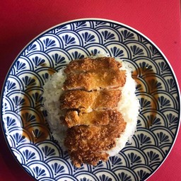 ข้าวหน้าไก่ทอด