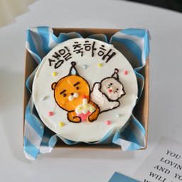 มินิเค้กสุขสันต์วันเกิดรูปปาร์ตี้(Party Happy birthday mini cake)