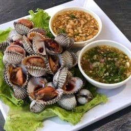 หอยแครงลวก