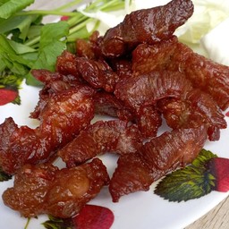 เนื้อแดดเดียวติดมัน