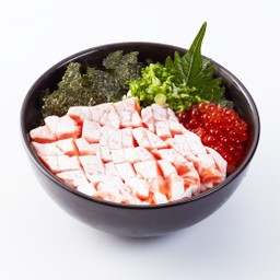 ALC-M020 Belly Salmon + Ikura Don