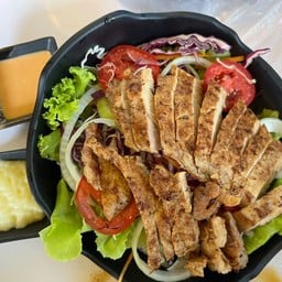 สลัดสเต็กหมู