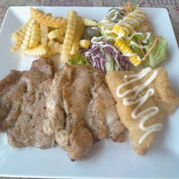 สเต็กชุดรวมพลอิ่มจุก