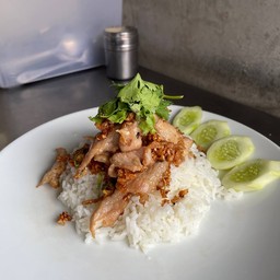 ข้าวหมูทอด-ไก่ทอด
