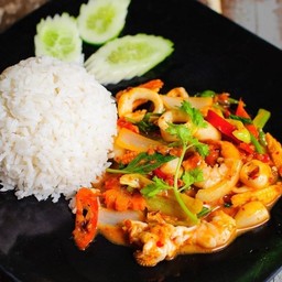 ข้าวผัดพริกเผา