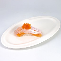 ALC-E005 Belly Salmon Top Ikura Sushi